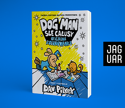 Dav Pilkey - Dogman śle całusy. Oficjalna kolorowanka